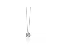 Necklace Miluna in White Gold Diamante CLD5400